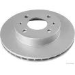 Jeu de 2 disques de frein avant HERTH+BUSS JAKOPARTS [J3301071]