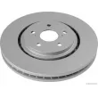 Jeu de 2 disques de frein avant HERTH+BUSS JAKOPARTS [J3302000]