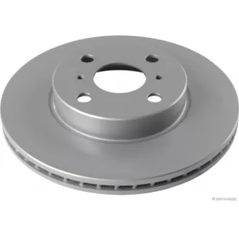 Jeu de 2 disques de frein avant HERTH+BUSS JAKOPARTS J3302177 pour PEUGEOT 508 1.33 - 98cv
