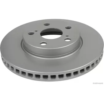 Jeu de 2 disques de frein avant HERTH+BUSS JAKOPARTS J3302182