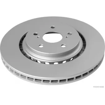 Jeu de 2 disques de frein avant HERTH+BUSS JAKOPARTS OEM 435120E030