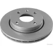 HERTH+BUSS JAKOPARTS J3303067 - Jeu de 2 disques de frein avant