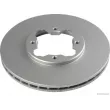 HERTH+BUSS JAKOPARTS J3304032 - Jeu de 2 disques de frein avant