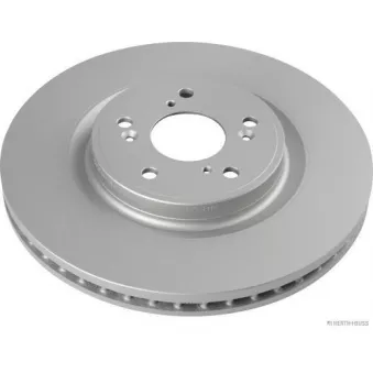 Jeu de 2 disques de frein avant HERTH+BUSS JAKOPARTS J3304070 pour HONDA CR-V 1.5 VTEC - 173cv