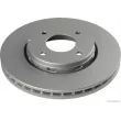 HERTH+BUSS JAKOPARTS J3305054 - Jeu de 2 disques de frein avant