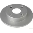 Jeu de 2 disques de frein avant HERTH+BUSS JAKOPARTS [J3306025]