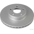 Jeu de 2 disques de frein avant HERTH+BUSS JAKOPARTS [J3307006]