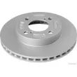 Jeu de 2 disques de frein avant HERTH+BUSS JAKOPARTS [J3308036]