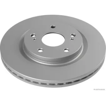 Jeu de 2 disques de frein avant HERTH+BUSS JAKOPARTS J3308037