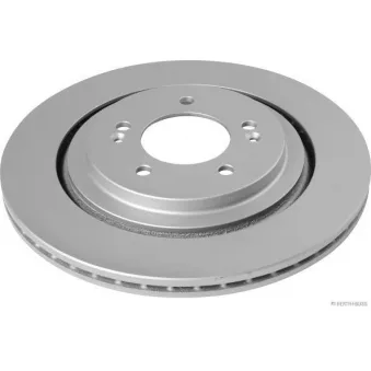 Jeu de 2 disques de frein arrière HERTH+BUSS JAKOPARTS J3310322