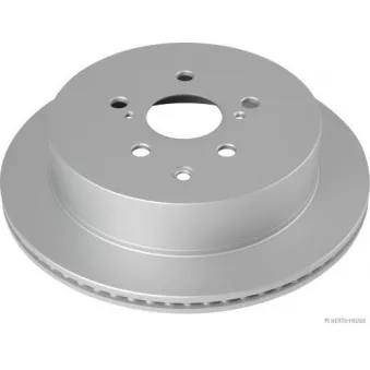 HERTH+BUSS JAKOPARTS J3312076 - Jeu de 2 disques de frein arrière