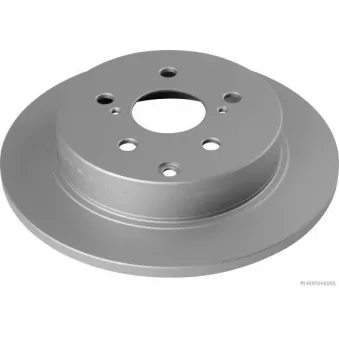 Jeu de 2 disques de frein arrière HERTH+BUSS JAKOPARTS J3312080 pour TOYOTA PRIUS 1.8 Hybrid - 99cv