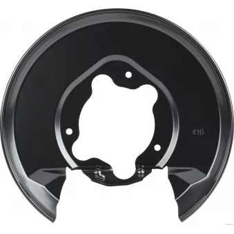 Déflecteur, disque de frein arrière gauche HERTH+BUSS JAKOPARTS J3344004
