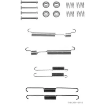 HERTH+BUSS JAKOPARTS J3560504 - Kit d'accessoires, mâchoire de frein