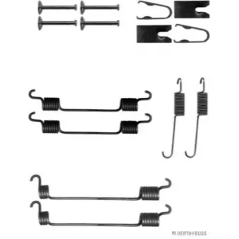 HERTH+BUSS JAKOPARTS J3562009 - Kit d'accessoires, mâchoire de frein