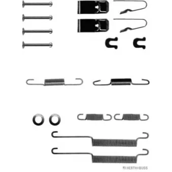 HERTH+BUSS JAKOPARTS J3564001 - Kit d'accessoires, mâchoire de frein