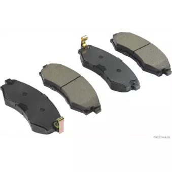 Jeu de 4 plaquettes de frein avant HERTH+BUSS JAKOPARTS OEM 58101M2A02