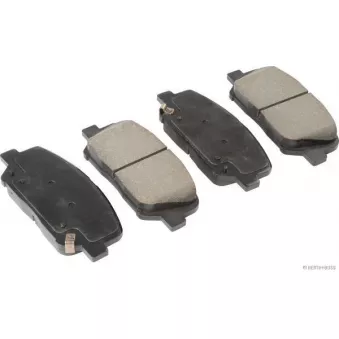 Jeu de 4 plaquettes de frein avant HERTH+BUSS JAKOPARTS [J3600315]