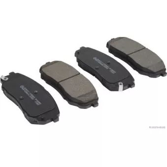 Jeu de 4 plaquettes de frein avant HERTH+BUSS JAKOPARTS OEM 58101C5A70