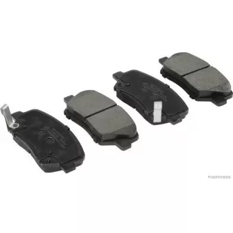 Jeu de 4 plaquettes de frein avant HERTH+BUSS JAKOPARTS OEM 58101M5A10