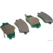HERTH+BUSS JAKOPARTS J3600345 - Jeu de 4 plaquettes de frein avant