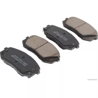Jeu de 4 plaquettes de frein avant HERTH+BUSS JAKOPARTS OEM 58101D4A20