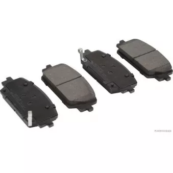 Jeu de 4 plaquettes de frein avant HERTH+BUSS JAKOPARTS OEM 58101P2A00
