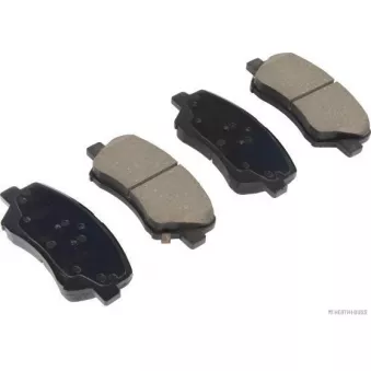Jeu de 4 plaquettes de frein avant HERTH+BUSS JAKOPARTS J3600554