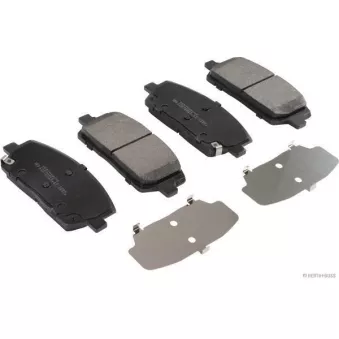 Jeu de 4 plaquettes de frein avant HERTH+BUSS JAKOPARTS OEM 58101S1A80