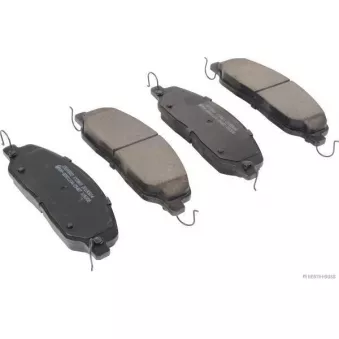 Jeu de 4 plaquettes de frein arrière HERTH+BUSS JAKOPARTS J3600803