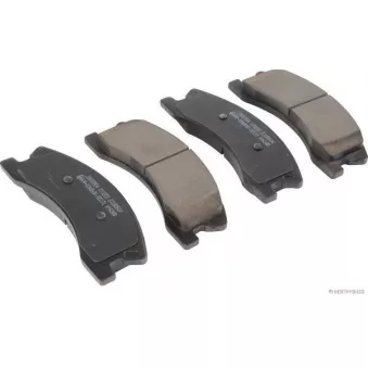 Jeu de 4 plaquettes de frein avant HERTH+BUSS JAKOPARTS OEM 5093183AA