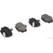 HERTH+BUSS JAKOPARTS J3600820 - Jeu de 4 plaquettes de frein avant