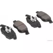 HERTH+BUSS JAKOPARTS J3600826 - Jeu de 4 plaquettes de frein avant