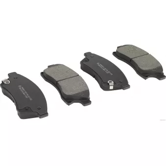 HERTH+BUSS JAKOPARTS J3600913 - Jeu de 4 plaquettes de frein avant