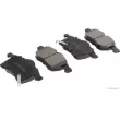 HERTH+BUSS JAKOPARTS J3600922 - Jeu de 4 plaquettes de frein avant
