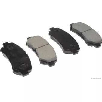 Jeu de 4 plaquettes de frein avant HERTH+BUSS JAKOPARTS OEM D10609N50A