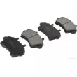 HERTH+BUSS JAKOPARTS J3601021 - Jeu de 4 plaquettes de frein avant