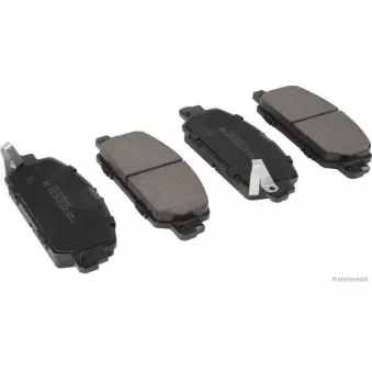 Jeu de 4 plaquettes de frein avant HERTH+BUSS JAKOPARTS OEM 45022T2GA01