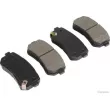HERTH+BUSS JAKOPARTS J3610529 - Jeu de 4 plaquettes de frein arrière