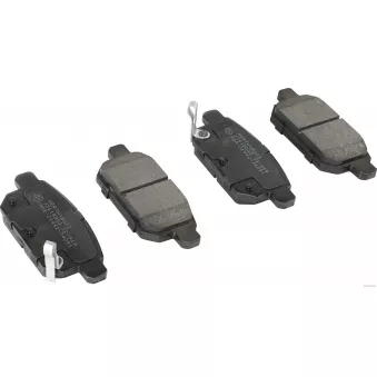 Jeu de 4 plaquettes de frein arrière HERTH+BUSS JAKOPARTS [J3618002]