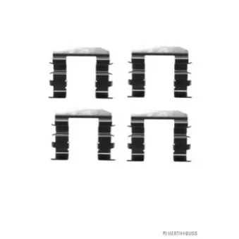 Kit d'accessoires, plaquette de frein à disque HERTH+BUSS JAKOPARTS J3660309 pour HYUNDAI I30 2.0 CRDi - 140cv