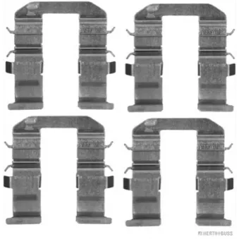 Kit d'accessoires, plaquette de frein à disque HERTH+BUSS JAKOPARTS J3660516