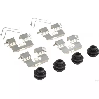 HERTH+BUSS JAKOPARTS J3660534 - Kit d'accessoires, plaquette de frein à disque