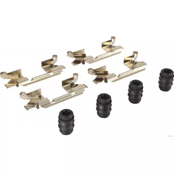 Kit d'accessoires, plaquette de frein à disque HERTH+BUSS JAKOPARTS J3661046 pour NISSAN NAVARA 2.3 dCi 4x4 - 163cv