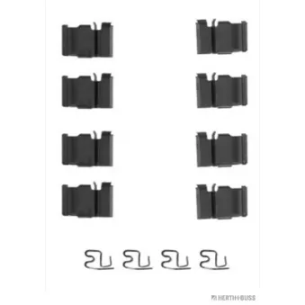 HERTH+BUSS JAKOPARTS J3662011 - Kit d'accessoires, plaquette de frein à disque
