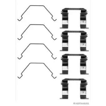 Kit d'accessoires, plaquette de frein à disque HERTH+BUSS JAKOPARTS J3663007