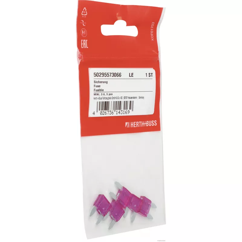 Fusible HERTH+BUSS ELPARTS 50295573066 - Visuel 1