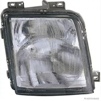 Projecteur principal HERTH+BUSS ELPARTS 81658547 pour IVECO DAILY 2.5 TDI - 102cv