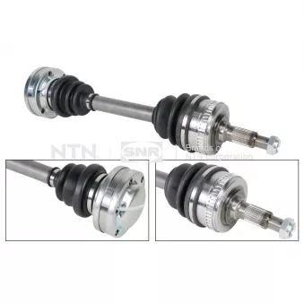 Arbre de transmission avant droit SNR OEM A6383340534