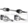 SNR DK53.024 - Arbre de transmission avant gauche 